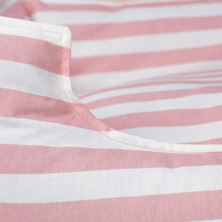 Striped Dog Bed | Pink | Royal Dukefords Dog Beds - View 2 | Petsware UK